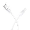 KABEL WTYK USB A - WTYK IPHONE 1,0M 1,3A BOROFONE BX19 BIAŁY (IPH-10-BX19W)