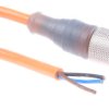 Lumberg Automation Kabel siłownika czujnika Złącze A Prosty 3 długość 2 m Rodzaj A Żeńskie Złącze B Niezakończony