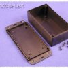 Obudowa uniwersalna Hammond Electronics, ABS, czarny, (D x S x W) 121 x 66 x 41 mm, 1 szt.