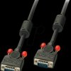 36371 VGA cable 15-pin connector, 2x ferrite. 0.5 m