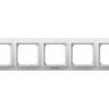 IMPRESJA STANDARD Ramka 5 pięciokrotna do wyłączników IP44 biały RH-5Y/00 OSPEL