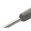 Końcówka kablowa zaciskana długość 14mm Szary średnica 2.2mm, izolowana RND