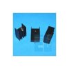 Radiator DY-CN/2,5 czerniony 25mm H 22K/W 15mm 11mm