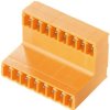 Weidmüller 1032270000 Obudowa złącza pin męskiego na PCB SCDV 3.81/06/90G 3.2SN GN BX, wire-to-board, piny: 6, 17.5 A, 5
