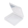 Plastikowe pudełeczko 47x47x8mm - zamykany pojemniczek - Organizer