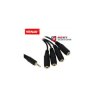 Rozgałęźnik Jack Wt.3,5 - 4xGn. Kabel, stereo VITALCO
