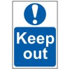 Scan 4003 Keep Out - PVC 400 x 600mm