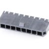 Molex Listwa kołkowa, męska, do wbudowania, standardowa Ilość pinów 8 Wymiary siatki: 3.00 mm 436500804 1 szt. paleta