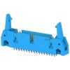 Pin header, 34 pole, pitch 2.54 mm, straight, blue, 2-5499206-8