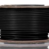 Przewód montażowy 0,5 mm2 Czarny RS PRO Guma silikonowa 20 AWG dł. 25m 16/0,2 mm