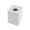 Oprawa Halogenowa Gu10 Natynkowa Biała Kwadrat Pojedyncza Ohn-4B
