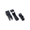 WAGO 890-112 2 Pole 16A 4.4mm Plug with Strain Relief Black