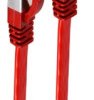 Patch cable, RJ45 plug, straight to RJ45 plug, straight, Cat 7, U/FTP, PVC, 10 m, red, BS75520-SLR