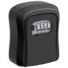 BASI 2101-0000-1100 SSZ 200 Key Safe Black Aluminium 4-Digit Lock