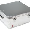 Skrzynia na sprzęt wymiary wew 220 x 550 x 550mm Nie Metal RS PRO Aluminium, z zamkiem Nie