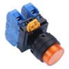 YW1L-A2E20Q0A Amber 22mm Maintained Push Button Switch 2NO IP65 IDEC