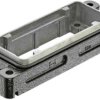 Surface mount housing, size 16 HPR, die-cast aluminum, screw locking, IP66/IP68/IP69/IPX9K, 09400160392