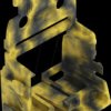 221-539/000-053 Mounting carrier for mounting rail, 10-conductor, grey-yellow