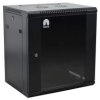Szafa wisząca RACK 19 cali 12U 450mm czarna NEKU TS BOX