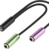 Audio adapter Y SpeaKa Professional SP-7870716, Jack, 10.00 cm