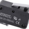 TRU COMPONENTS TC-MS22 Mikroprzełącznik TC-MS22, 1 NO, 10 A, 1 szt.