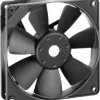 DC axial fan, 12 V, 119 x 119 x 25 mm, 114 m³/h, 32 dB, ball bearing, ebm-papst 4412 FGML