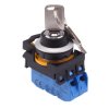 CW4K-3AE20N1 3 Position Metallic Maintained Key Switch 2NO IP65 IDEC