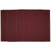 Draper 52391 1/4 Sanding Sheets with Hook and Loop, 115 x 105mm, 120 Grit 10Pc