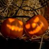 Girlanda Bateryjna 8xLED Ozdobne Dynie 4,45m Lampki Halloween + USB C