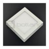 Panel LED ART natynkowy kwadratowy 180mm, 12W, 720lm, barwa ciepła