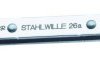 Stahlwille 41551620 26A 1/4 X 5/16 RATSCHENRINGSCHLUESSEL Klucz oczkowy podwójny z grzechotką zestaw Rozmiar klucza (cal