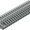 Socket header, 20 pole, pitch 5 mm, angled, gray, 231-120/026-000