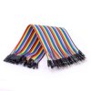 Jumper wire cable 40 pcs. each 20 cm F2M Female to Male compatible with Arduino and Raspberry Pi breadboard