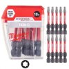 Bity udarowe do wkrętarki TORX TX20 50mm 1/4