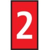 Oznacznik kabli z klipsem WIC Zatrzask HellermannTyton zakres 3.8 mm Czerwony zakres 2.8 mm 2 Biały 561-02622