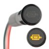 Dioda LED 5V 12V 24V kontrolka sygnalizacja wypalania DPF pomarańczowa 8mm