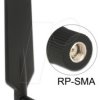 12409 Aerial, 4G, Wi-Fi, dual-band, RP-SMA connector, flexible joint