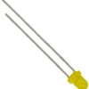 LED, THT, Żółty, 2-Pin, 1,8 V, 50°, Broadcom, HLMP