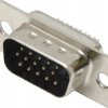 15-pin DB15 D-SUB Plug - 3-Row - Male Connector