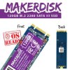 Cytron M.2 2280 MakerDisk SATA III SSD with RPi OS - 120GB