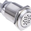 Brzęczyk AVMB 75 dB RS PRO Panel 12V dc IP40 75 dB @ 1m Przerywany DC
