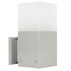 Kinkiet zewnętrzny Cube Max CB-MAX K AL, E27 max 20W, kolor srebrny, 0438621