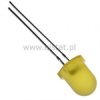 LED 8mm żółta dyff 40mcd