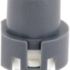 TRU COMPONENTS TC-D6GR Przycisk impulsowy TC-D6GR, 11.4 mm, 35 V/DC, 0.01 A, 1 szt.