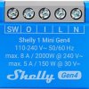 Shelly 1 Mini Gen4 Bezprzewodowy element przełączający