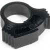 Clamp, max. bundle Ø 13.3 mm, PA, black, (W) 21.6 mm, 192-10060