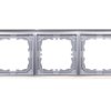 KOS66 Ramka potrójna aluminium 664083