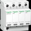 A9L40601 Surge arrester iPRD40r, type 2, 3P+N, Imax 40 kA