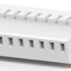 Socket housing, 11 pole, pitch 1 mm, straight, white, 1-1470364-1