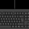 61083 Keyboard, USB, IPX7, black